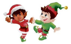 Christmas Elves Dancing